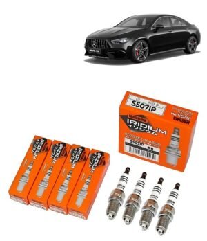 Bujías Iridio Masuma Pack 4 Para Mercedes-Benz CLA 45 2.0 2014-2018