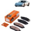 Pastillas de Freno Masuma Delanteras Para Chevrolet Corvette 5.7 1983-1991