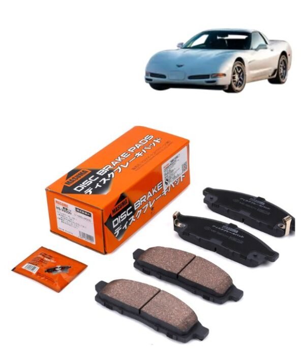 Pastillas de Freno Masuma Delanteras Para Chevrolet Corvette 5.7 1983-1991