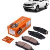 Pastillas de Freno Masuma Delanteras Para Fiat Fullback Pickup 2.4 2016