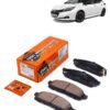 Pastillas de Freno Masuma Delanteras Para Nissan Leaf Eléctrico  2010-2017