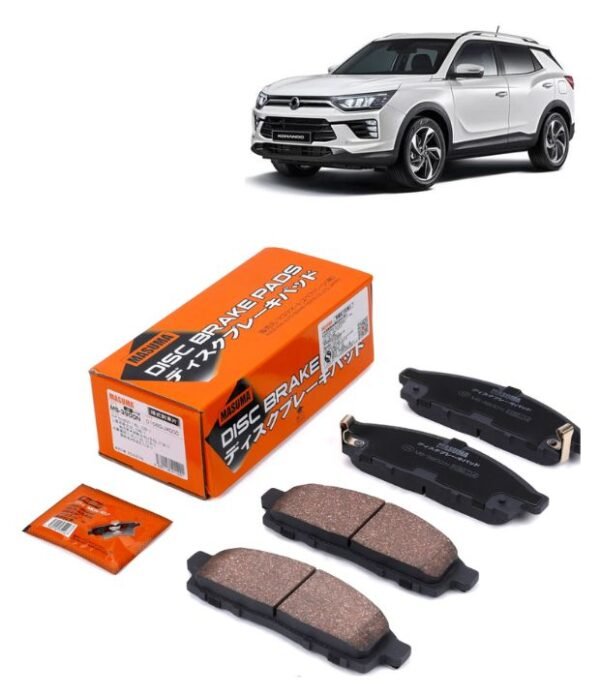 1 Pastillas de Freno Masuma Delanteras Para Ssangyong Korando 3.0 2.0 1996-2006