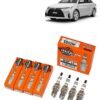 Bujías Iridio Masuma Pack 4 Para Toyota Yaris 1.3 1.8 2006-2012