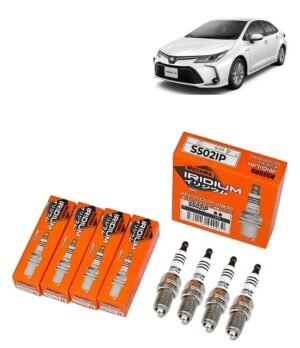 Bujías Iridio Masuma Pack 4 Para Toyota Corolla 1.3 1.6 2008-2016