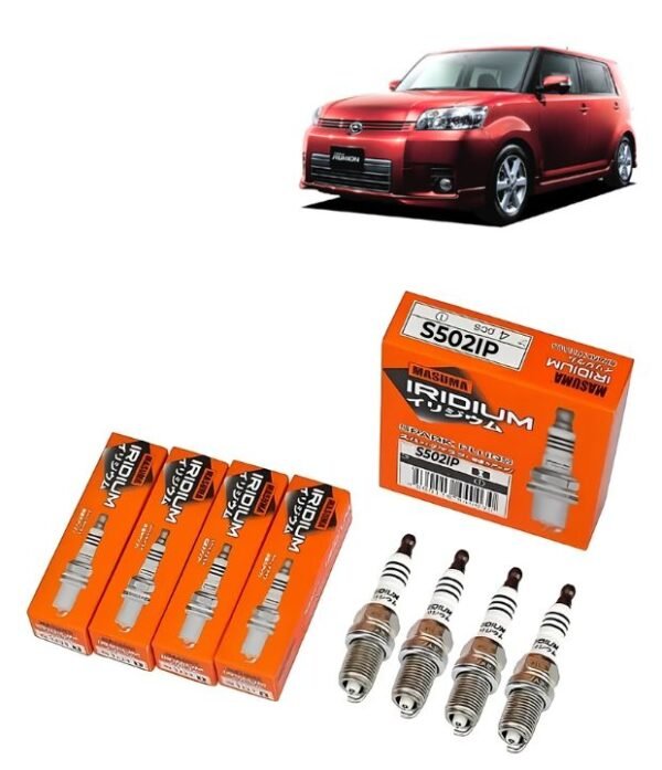 Bujías Iridio Masuma Pack 4 Para Toyota Corolla Rumion 1.8 2007-2009