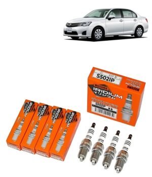 Bujías Iridio Masuma Pack 4 Para Toyota Corolla Axio 1.3 1.8 2006-2012