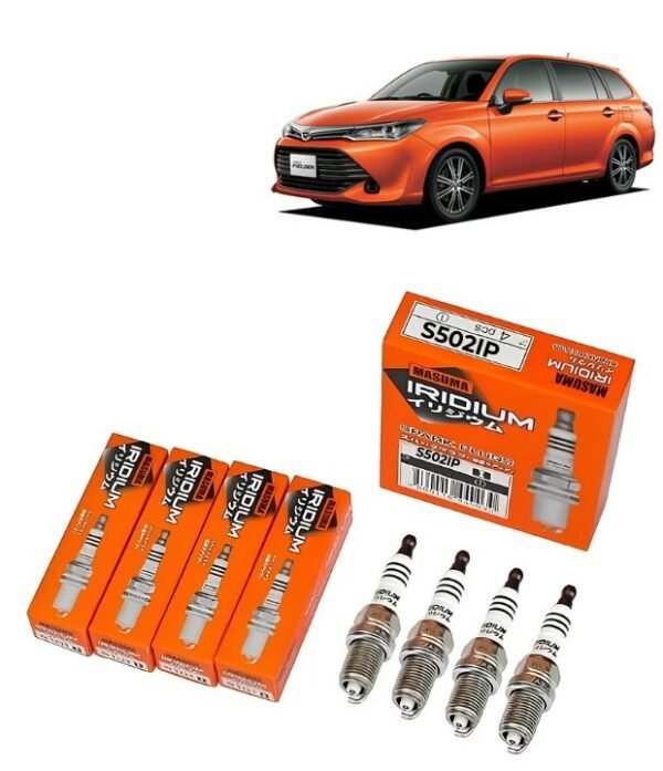 Bujías Iridio Masuma Pack 4 Para Toyota Corolla Fielder 1.8 2006-2015