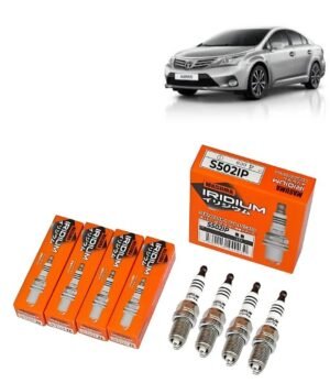 Bujías Iridio Masuma Pack 4 Para Toyota Avensis 1.6 1.8 2.0 2008-2015