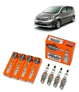 Bujías Iridio Masuma Pack 4 Para Toyota ISIS 1.8 2.0 2009-2015