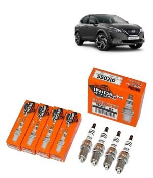 Bujías Iridio Masuma Pack 4 Para Nissan QASHQAI+2  1.6 2.0 2008-2013