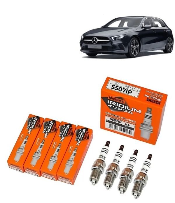 Bujías Iridio Masuma Pack 4 Para Mercedes-Benz A200 2006-2012