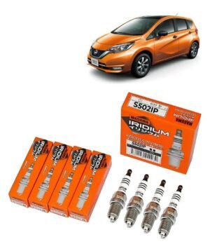 Bujías Iridio Masuma Pack 4 Para Nissan Note 1.2 1.6 2006-2020