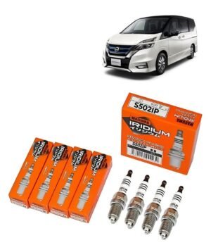 Bujías Iridio Masuma Pack 4 Para Nissan Serena 2.0 2006-2010