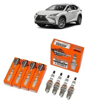 Bujías Iridio Masuma Pack 4 Para Lexus NX200 2.0 2014