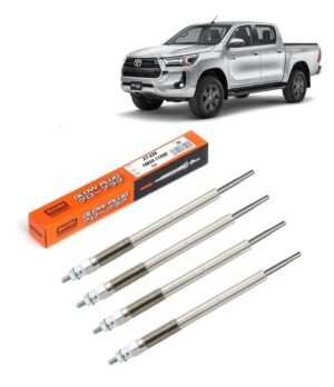 Bujías Incandecente Masuma Pack 4 Toyota Hilux 2.4L 2015-2020