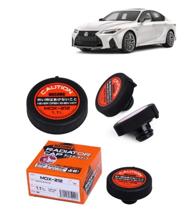 Tapa de Radiador Masuma Para Lexus IS F 5.0L 2007-2014