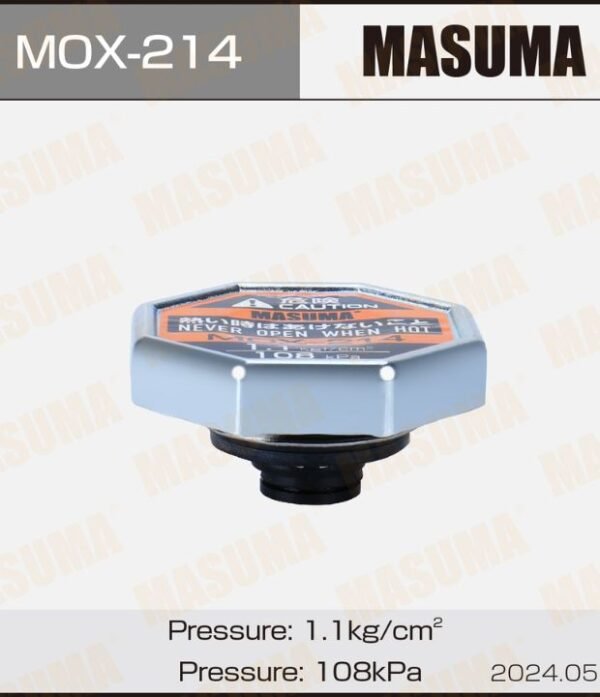 Tapa de Radiador Masuma Para Toyota Camry  3.0L 3.3L 2001-2006