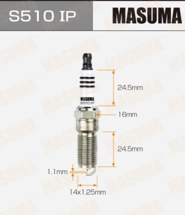 Bujías Iridio Masuma Pack 4 Para Ford Kuga 2.5L 2013-2019