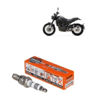 Bujías Iridio Masuma Pack 4 Para Motos Benelli Leoncino 500