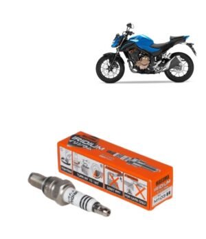 Bujías Iridio Masuma Pack 4 Para Motos Honda CB500F