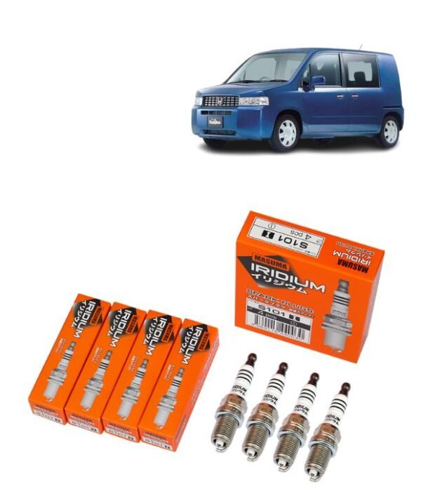Bujías Iridio Masuma Pack 4 Para  Honda Mobilio Spike 1.5L 2004-2008