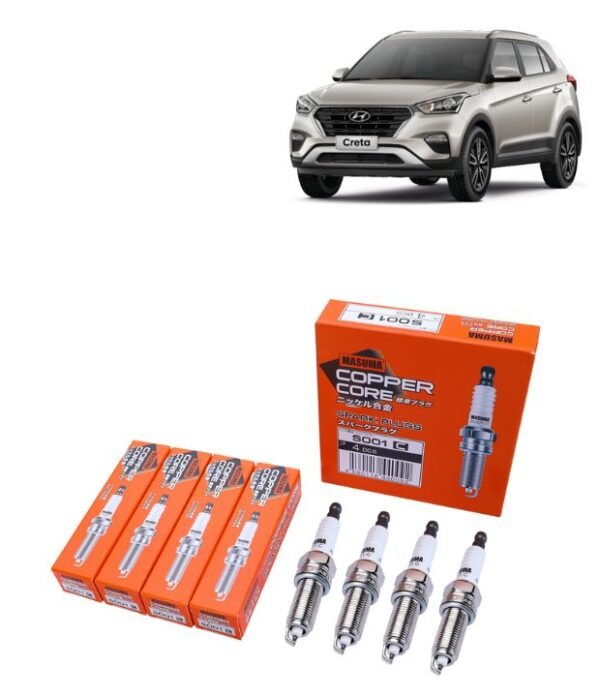 Bujías Iridio Masuma Pack 4 Para Hyundai Creta 1.6L 2016 en adelante