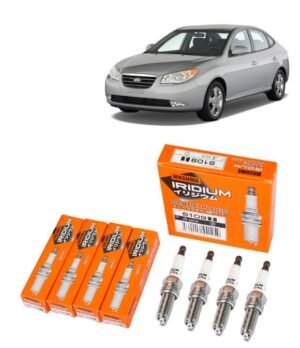 Bujías Iridio Masuma Pack 4 Para Hyundai Elantra V VI 1.8L 2.0L 2011-2020