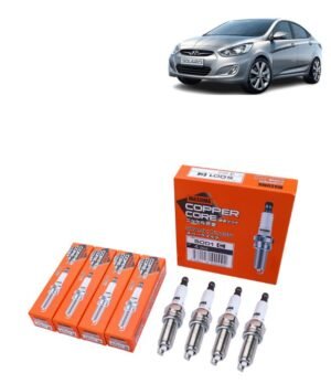 Bujías Iridio Masuma Pack 4 Para Hyundai Solaris I II 1.4L 1.6L 2010-2016