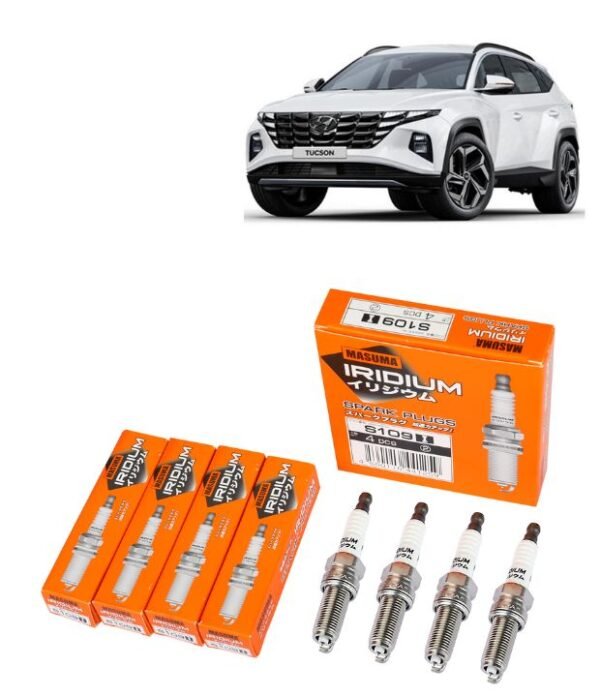 Bujías Iridio Masuma Pack 4 Para Hyundai Tucson III 2.0L 2015-2020