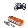 Bujías Iridio Masuma Pack 4 Para Motos Kawasaki Ninja 250 SL