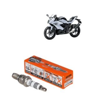 Bujías Iridio Masuma Pack 4 Para Motos Kawasaki Ninja 250 SL