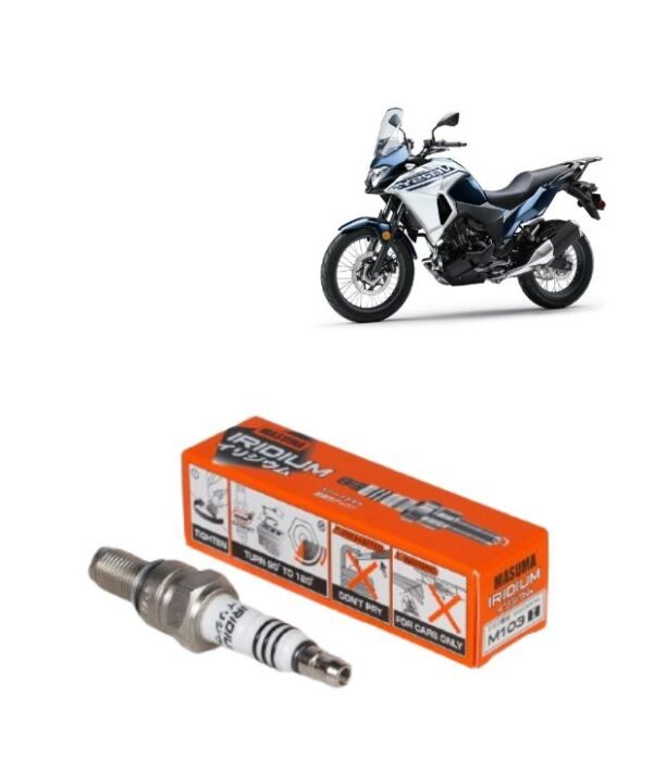 Bujías Iridio Masuma Pack 4 Para Motos Kawasaki Versys 300