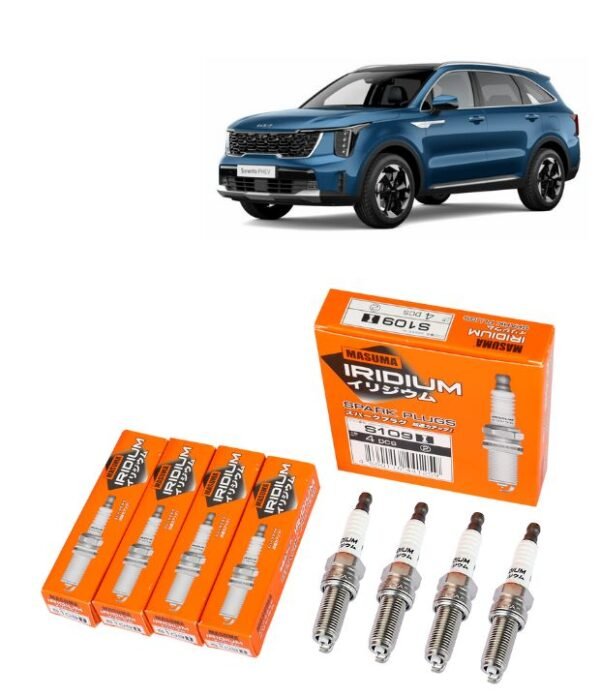 Bujías Iridio Masuma Pack 4 Para Kia Sorento II III 3.3L 3.5L 2010-2020
