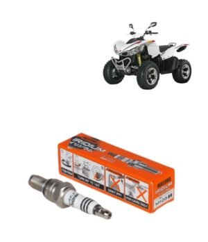 Bujías Iridio Masuma Pack 4 Para Motos Kymco Maxxer 400
