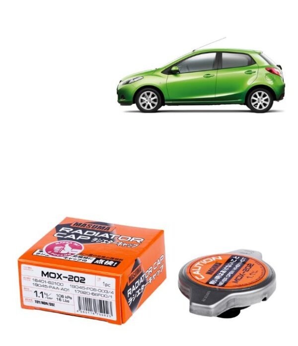 Tapa de Radiador Masuma Para Mazda 2 1.5L 1.6L 2007-2014