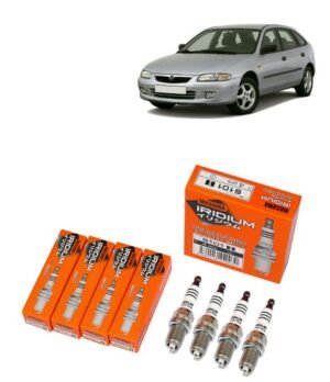 Bujías Iridio Masuma Pack 4 Para  Mazda 323F 1.6L 1.8L 1996-1999
