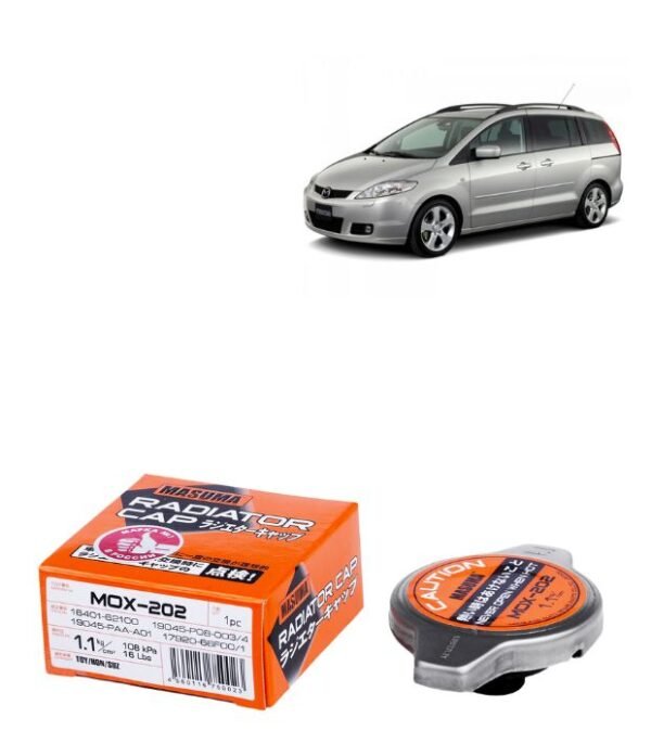 Tapa de Radiador Masuma Para Mazda 5 1.6L 1.8L 2.0L 2005-2015