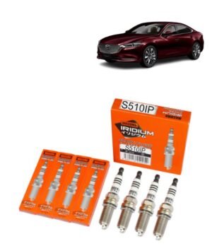 Bujías Iridio Masuma Pack 4 Para Mazda 6 1.8L 2.0L 2.3L 2.5L 2002-2012