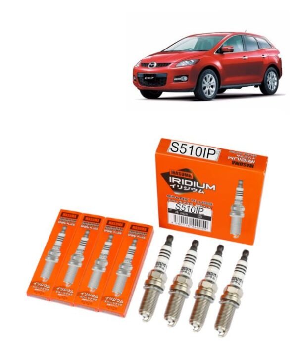 Bujías Iridio Masuma Pack 4 Para Mazda Cx-7 2.5L 2011-2012