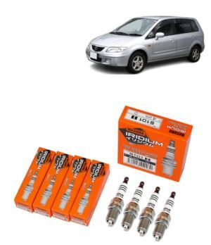 Bujías Iridio Masuma Pack 4 Para  Mazda Premacy 1.8L 1999-2000