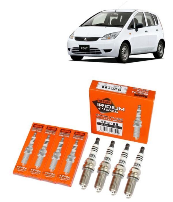 Bujías Iridio Masuma Pack 4 Para Mitsubishi Colt 1.1L 1.3L 2008-2010