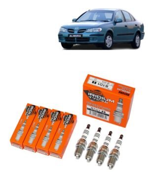 Bujías Iridio Masuma Pack 4 Para  Nissan Almera 1.6L 1.8L 2000-2019