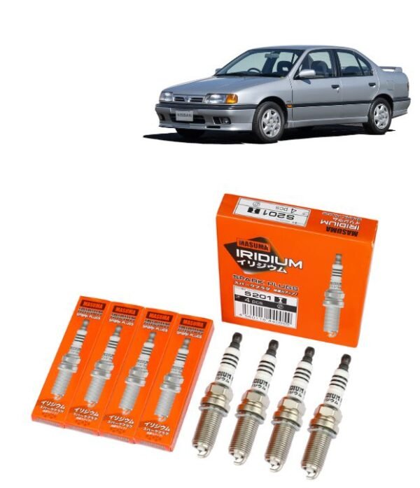 Bujías Iridio Masuma Pack 4 Para Nissan Primera 1.6L 1.8L 2.0L 2001-2007