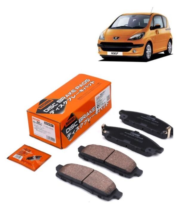 Pastillas de Freno Masuma Delanteras Para Peugeot 1007 1.4L 1.6L 2004-2009