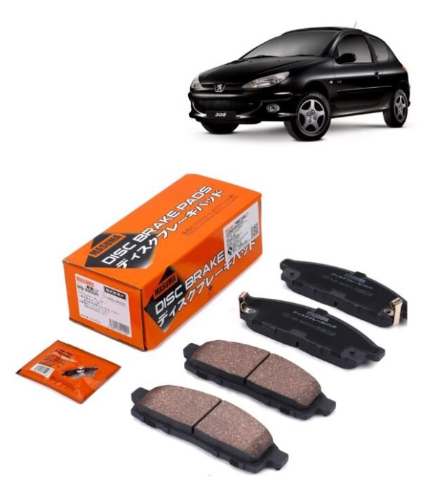 Pastillas de Freno Masuma Delanteras Para Peugeot 206 1.4L 1.6L 2.0L 1998-2010