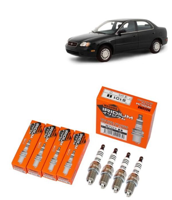 Bujías Iridio Masuma Pack 4 Para  Suzuki Esteem  1.8L 1995-2002