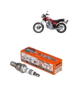 Bujías Iridio Masuma Pack 4 Para Motos Suzuki GN 125 (1994-2001)