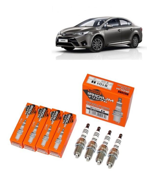 Bujías Iridio Masuma Pack 4 Para Toyota Avensis 1.6L 1997-2000