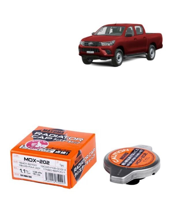 Tapa de Radiador Masuma Para Toyota Hilux 2.5L 2001-2005