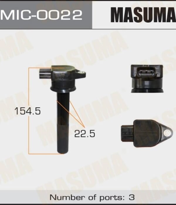 Bobina de Encendido Masuma Para  BAW Yueling 2.2L hasta 2013